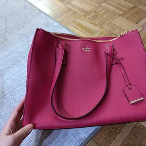 Hot pink Kate Spade work bag